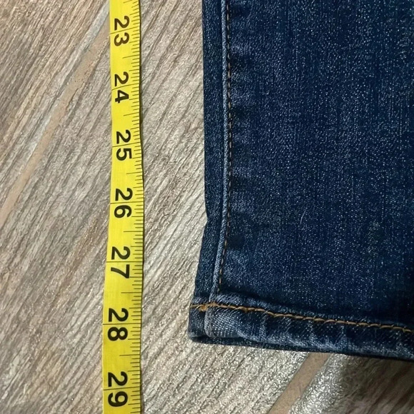 Willow & Root The Mom jean Medium wash Women’s size 25 Style WR150A Distressed - Picture 10 of 13